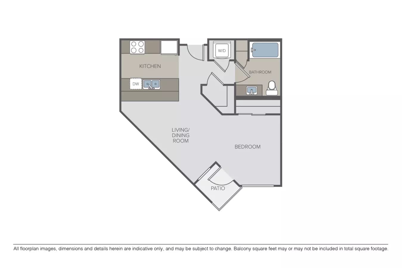 Unit A204 A204 floor plan