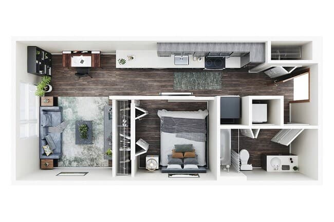 A1 419 floor plan