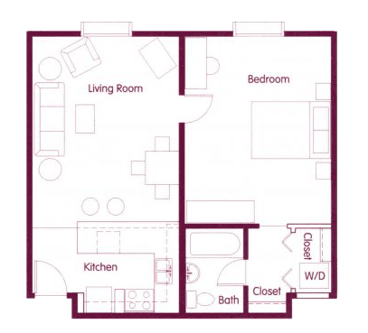 The Dali 211 floor plan