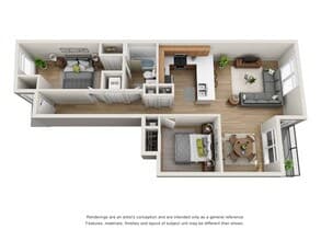 2x1 A 0204 floor plan