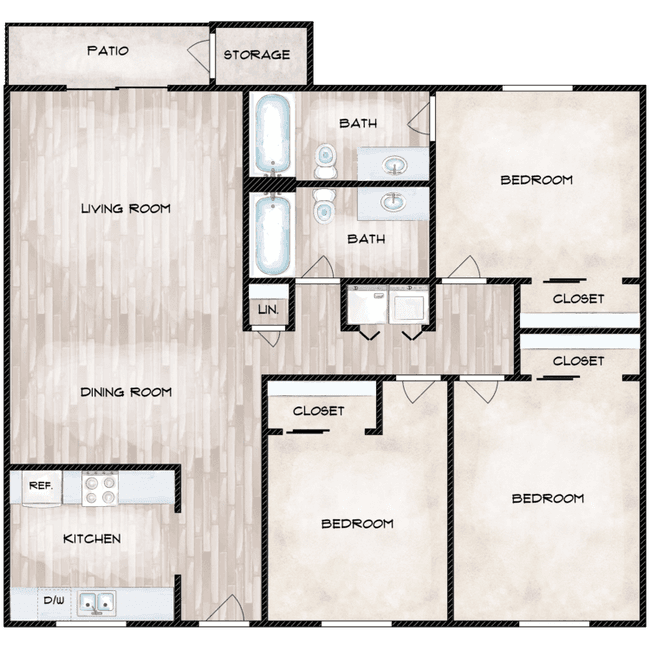 Sequoia J202 floor plan