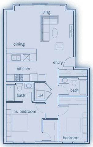 The Saturna N-201 floor plan