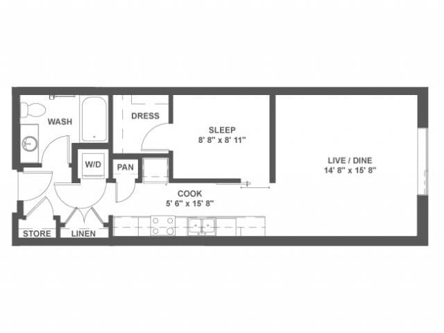 A2b 1-261 floor plan