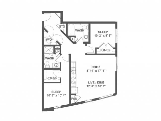C4a 1-489 floor plan