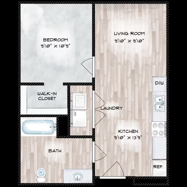 Unit 231 231 floor plan