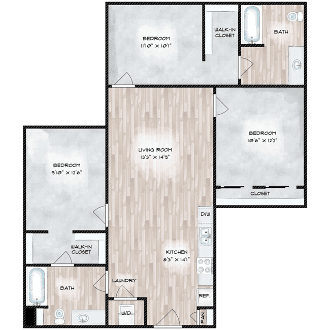 C3 440 floor plan
