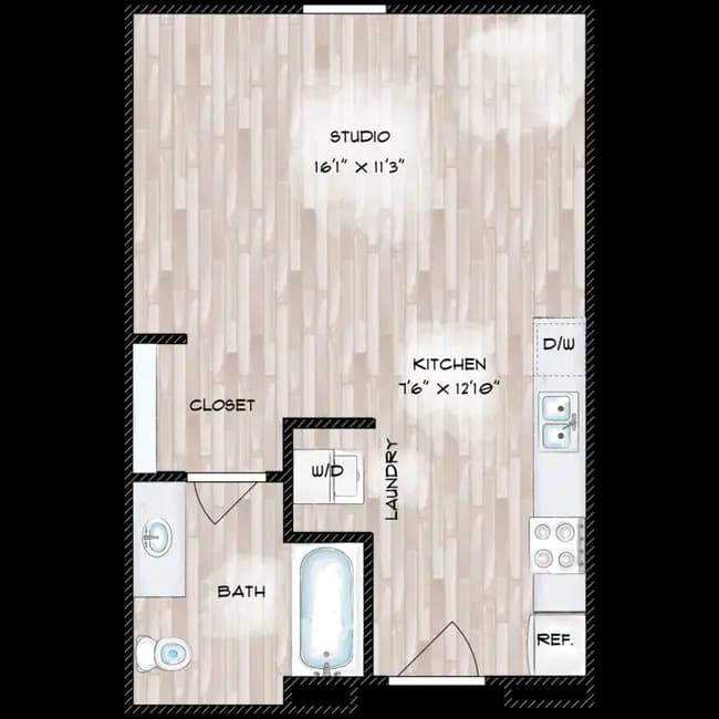 S1 542 floor plan