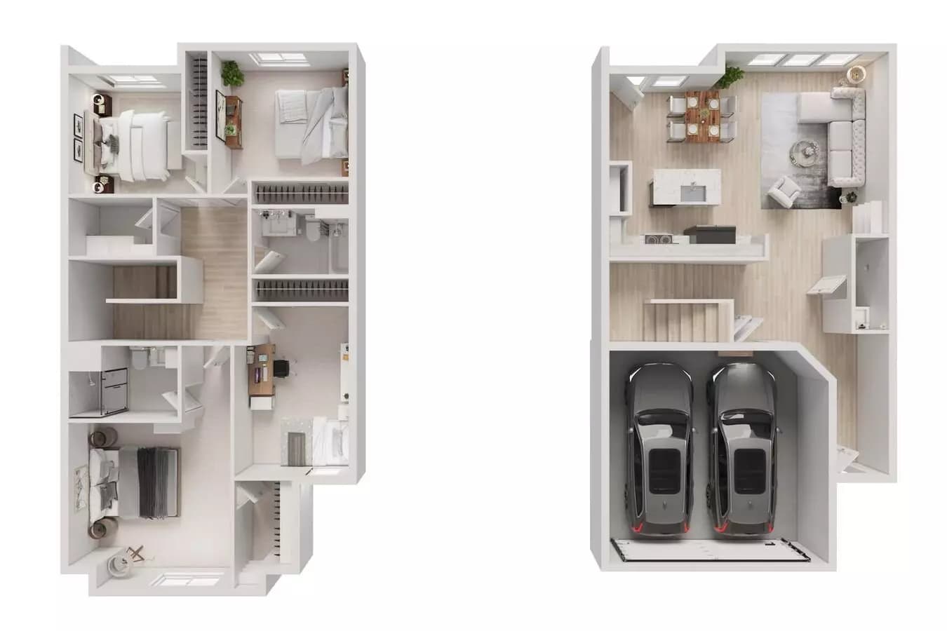 Unit B-2 B-2 floor plan