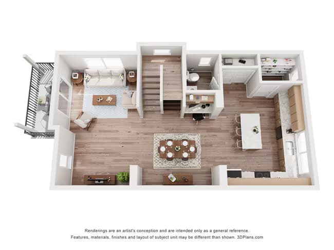 3x2 77 floor plan