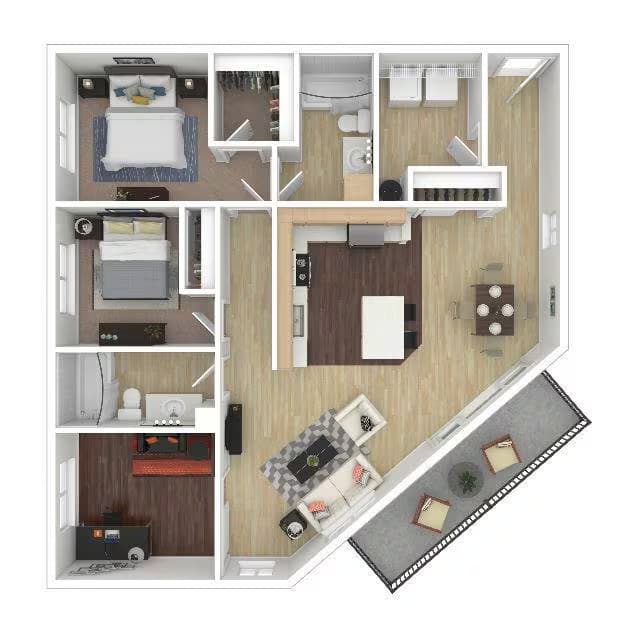 Ponderosa floor plan