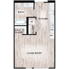 A1 B702 floor plan