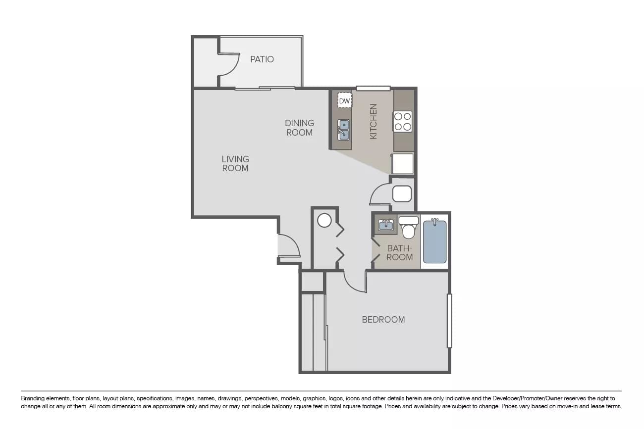 Unit 01C204 01C204 floor plan