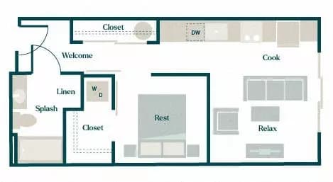 Plumeria 215 floor plan