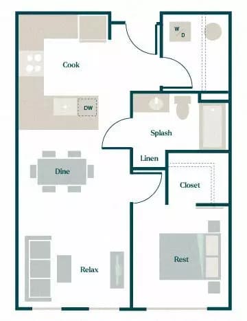 Unit 508 508 floor plan