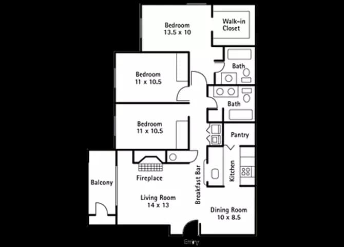 Sequoia C204 floor plan