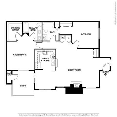 Rockwood F-335 floor plan
