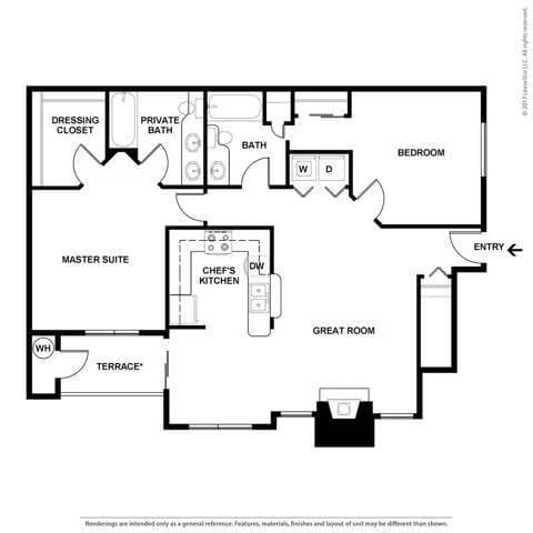 Bronzecast B-212 floor plan
