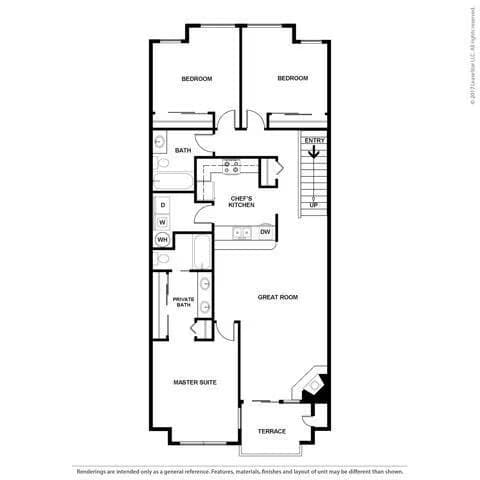 Waterstone N-370 floor plan