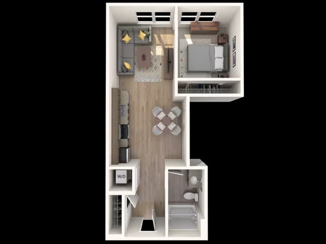 1x1 554 floor plan