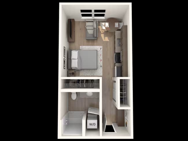 Studio MFTE 177 floor plan