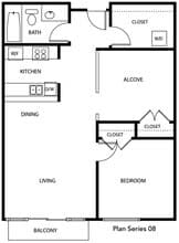 Plan Series 08 608 floor plan