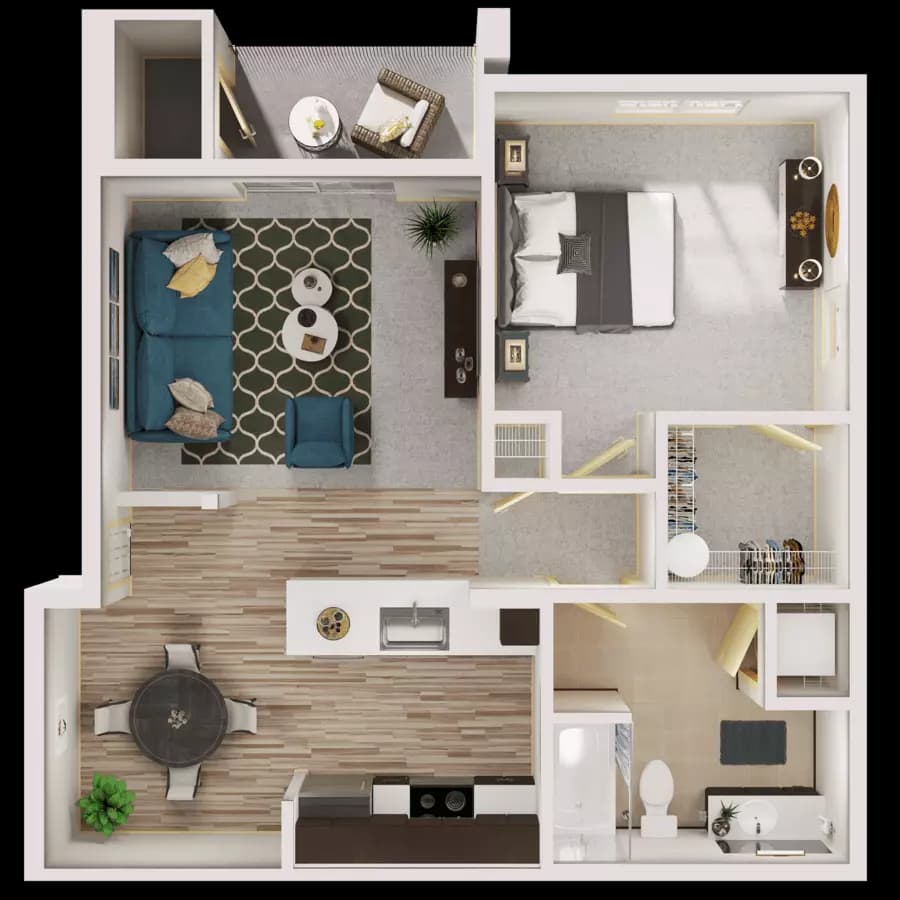 Baker D306 floor plan