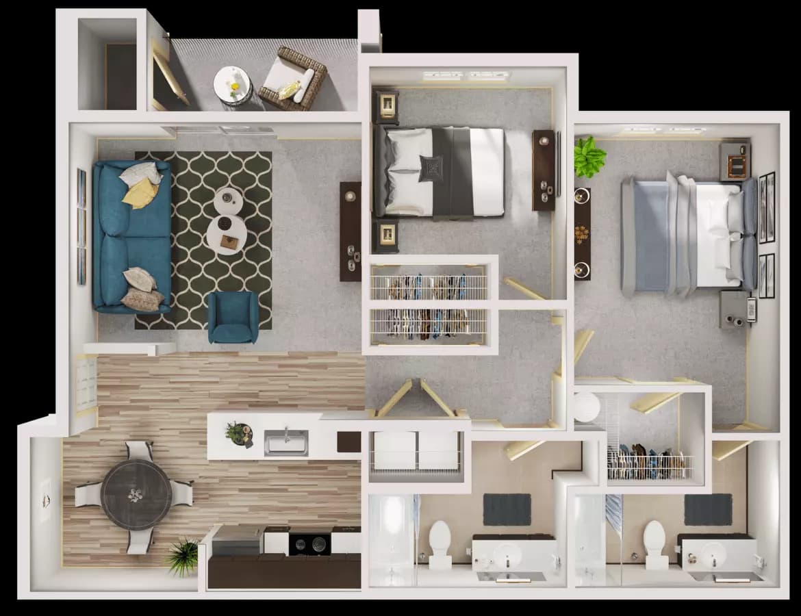 Rainier H103 floor plan