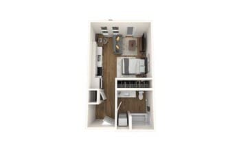 Studio SC - A MFTE 511 floor plan
