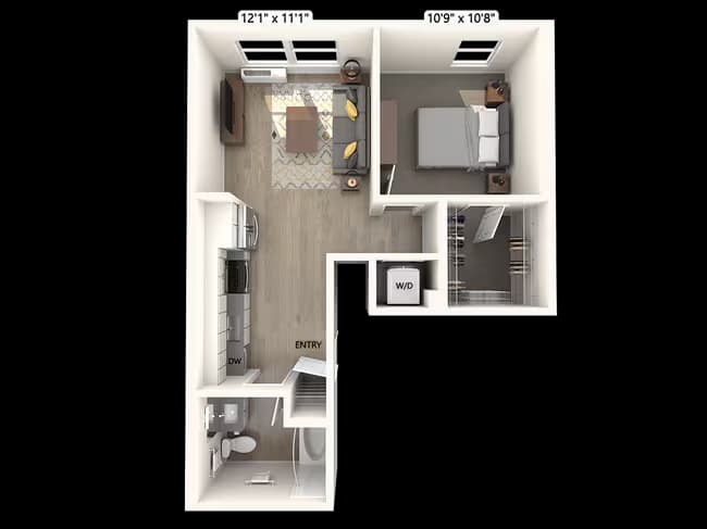 A1-599sf-DI 001-526 floor plan