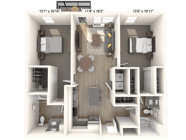 B5-1108-1124sf-DI 002-357 floor plan