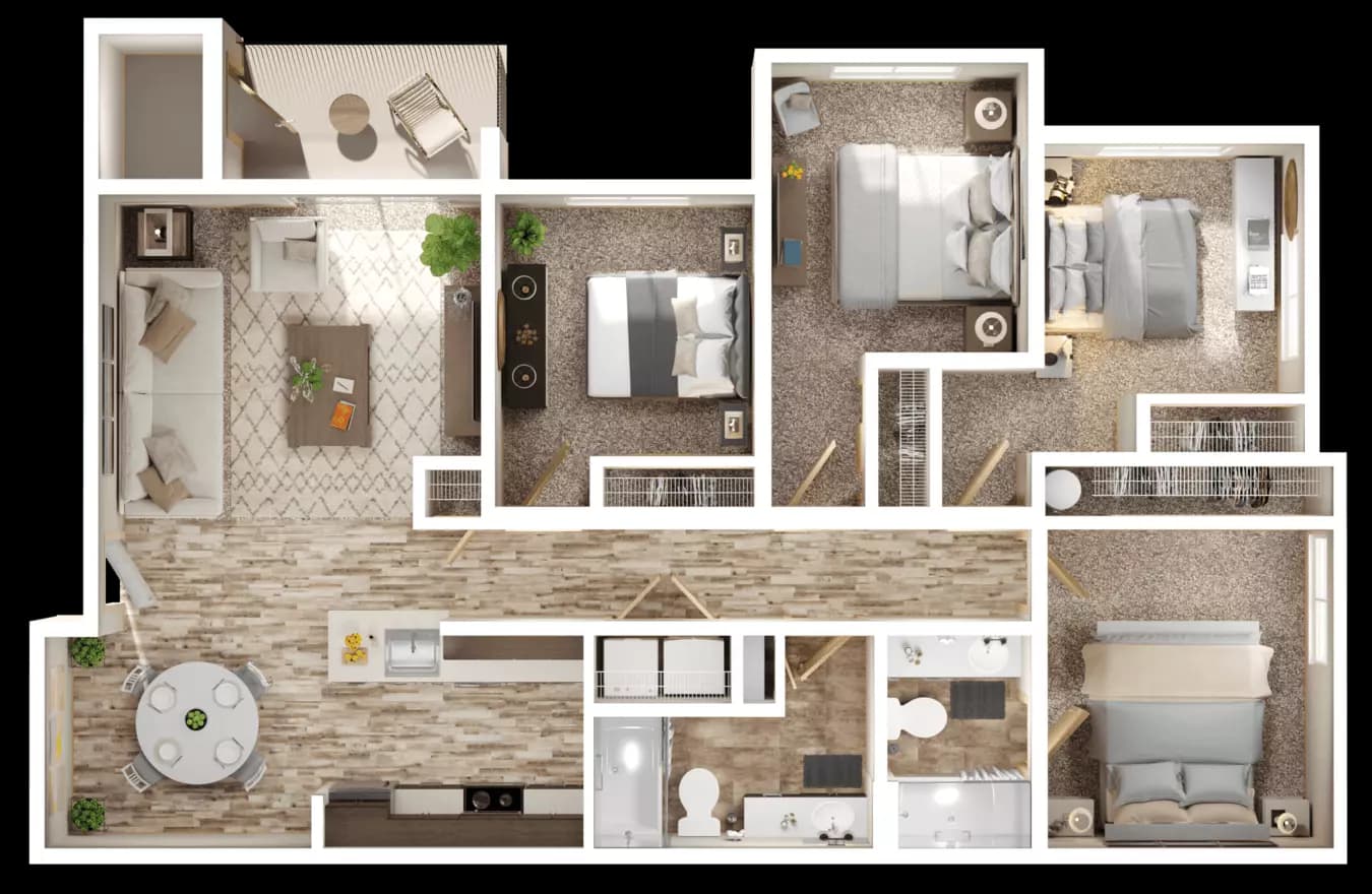 Savory H204 floor plan
