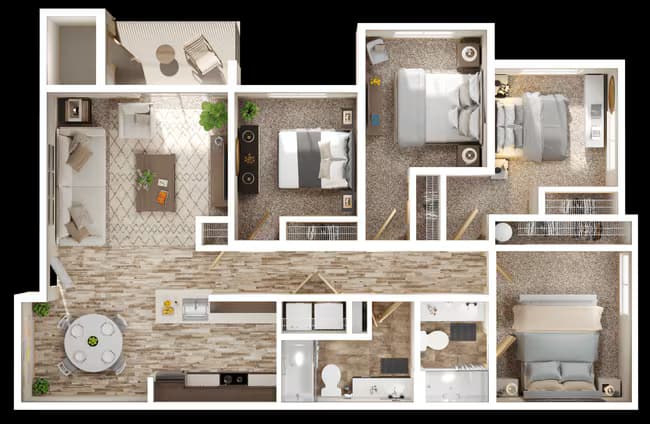 Savory S402 floor plan