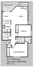 2x1.5-C K-01 floor plan