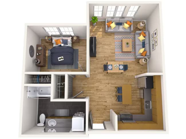 A1 0713 floor plan