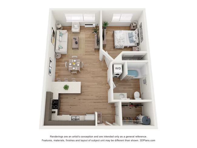 Helens A 105 floor plan