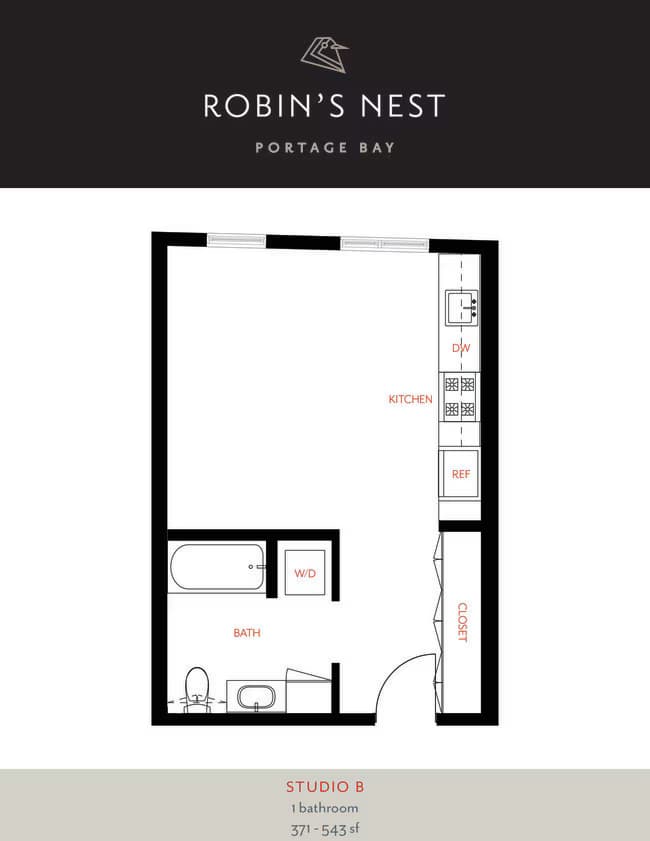 Studio B G03 floor plan