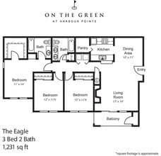 The Eagle M204 floor plan
