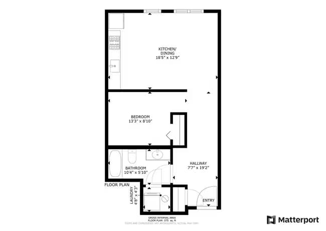 Studio Plus Den F 310 floor plan