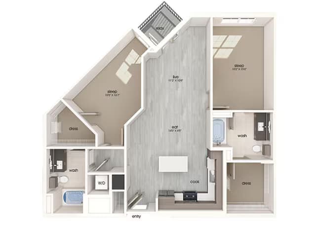 B05 434 floor plan