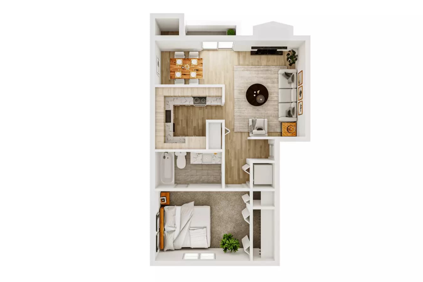 238 1x1R 6515-01 floor plan