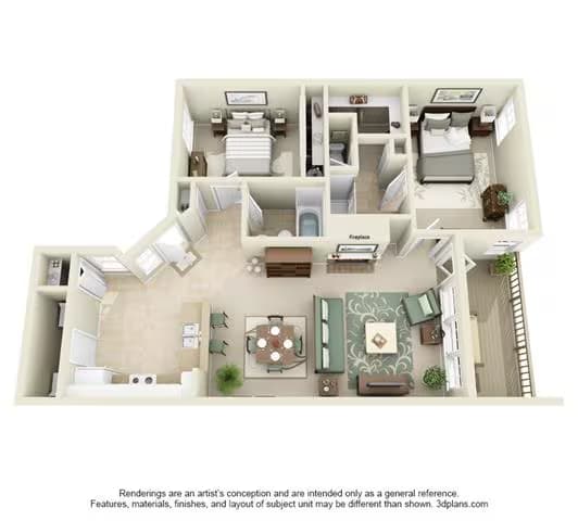 Larkspur II 06205 floor plan