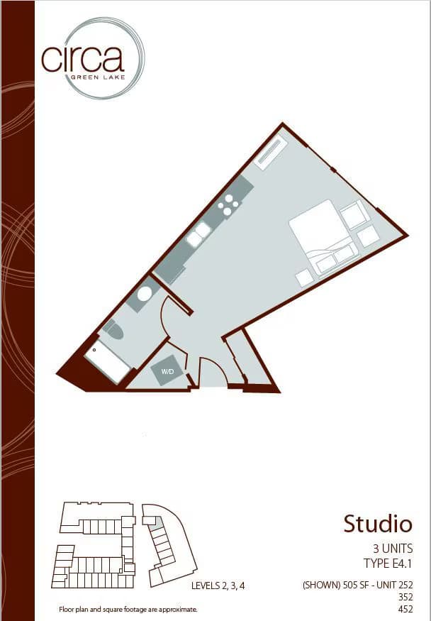 Studio E4.1 0409 floor plan