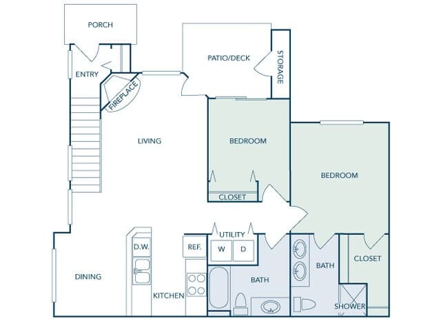 B4 DD204 floor plan