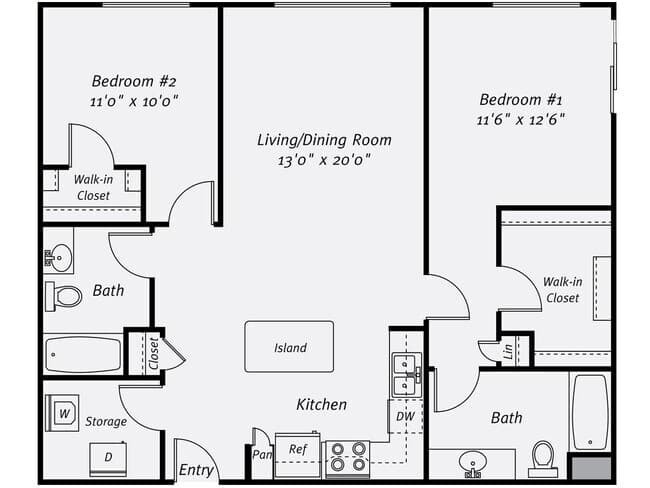 B15 00S-425 floor plan
