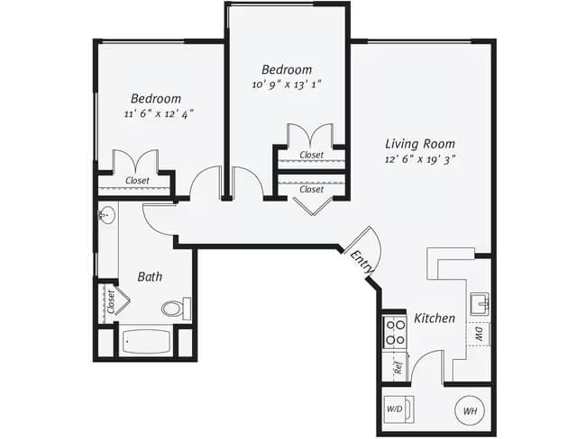 B4 00N-601 floor plan