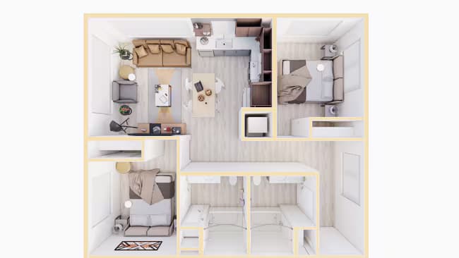 Diamond 733 floor plan