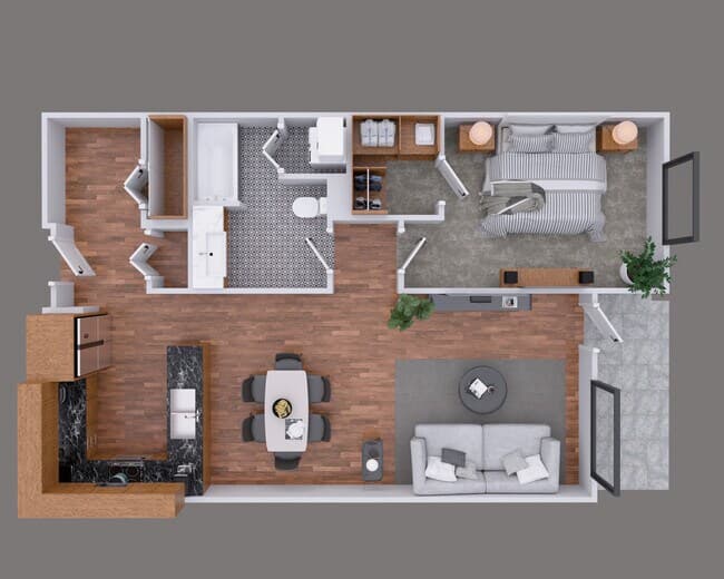 Arcadian 202 floor plan