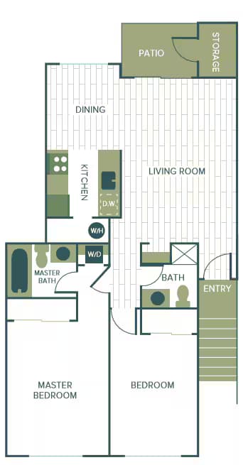 Forest E203 floor plan