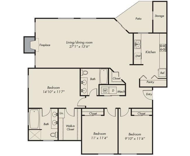 1353 0HH-124 floor plan