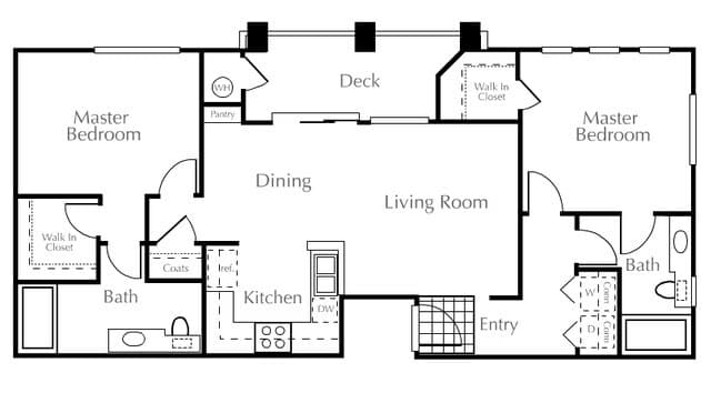 Plan E C25 floor plan
